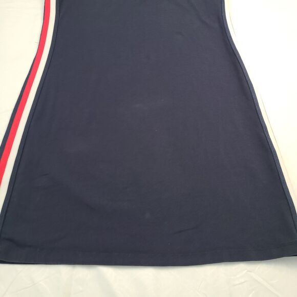 Tommy Hilfiger Women's T-Shirt Dress Small Navy Blue Side Stripes Cotton /87-21 - Picture 4 of 7